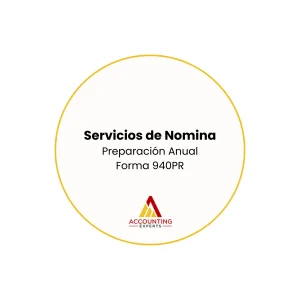 Preparación Anual de Forma 940PR