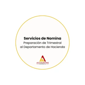 Preparación de Trimestral al Departamento de Hacienda por Nomina
