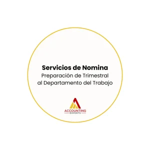Preparación de Trimestral al Departamento del Trabajo por Nomina
