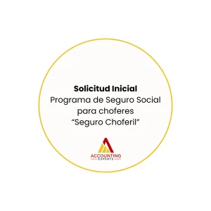 Solicitud Inicial para el Programa de Seguro Choferil