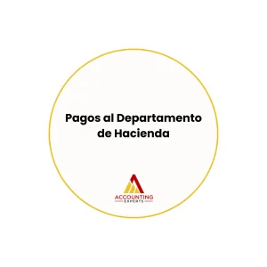 Pagos al Departamento de Hacienda