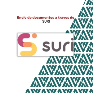 Envío de documentos a través de SURI