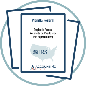 Planilla Federal - Empleado Federal Residente de Puerto Rico (sin dependientes)